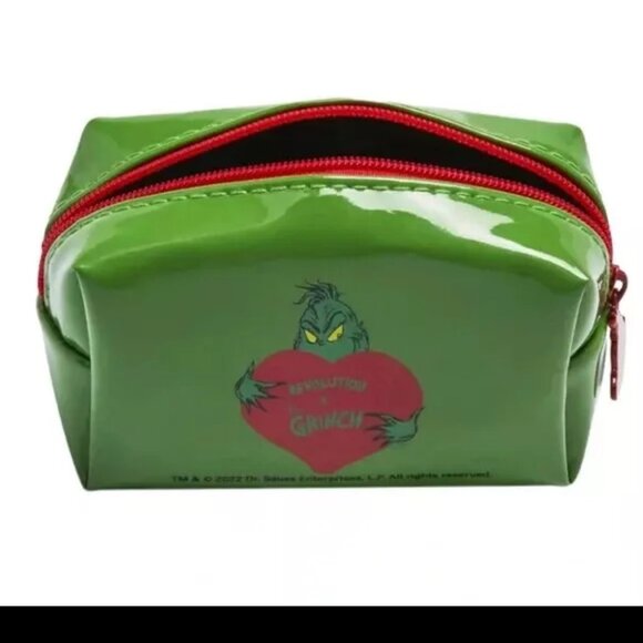The Grinch x Revolution Cosmetic Bag Limited Edition - Makeup Revolution London - Picture 5 of 8